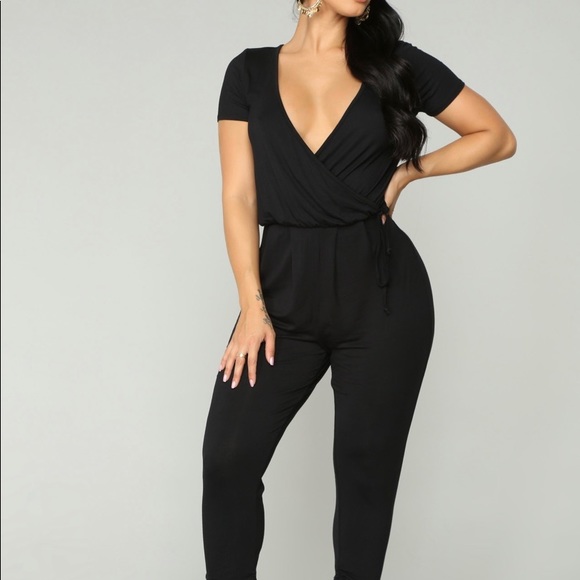 Fashion Nova Other - 🆕Fashion Nova Black Jumpsuit